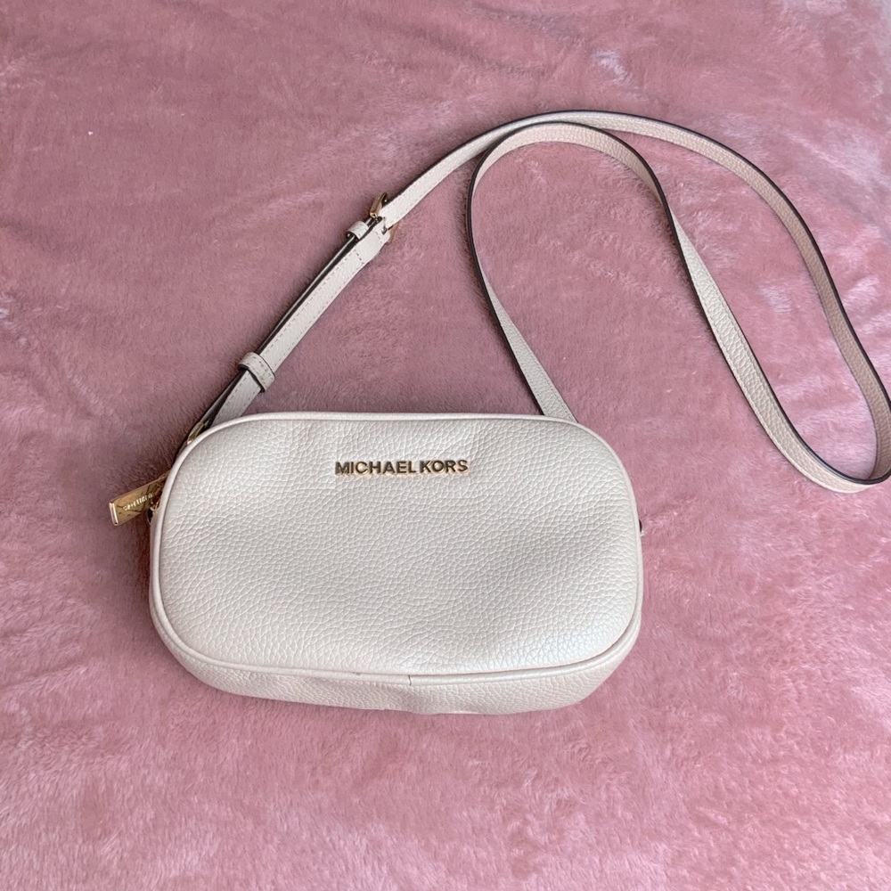 Michael Kors soft pink/gold Small crossbody bag